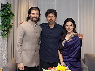 Vijay Deverakonda, Tamil Nadu Chief Minister Joseph Vijay, Rashmika Mandanna 