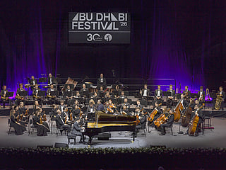 The 23rd edition began at Etihad Arena with a performance by the UAE National Orchestra, celebrating culture, music and the UAE’s artistic ambitions.
