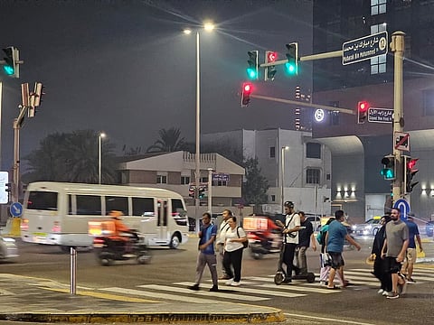 Abu Dhabi city is for all, the walkers, the cyclists and the bus hoppers