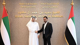 Sayantan Biswas (right) says property managers iN UAE are increasingly turning to digital platforms and AI-powered systems to handle tenant enquiries.