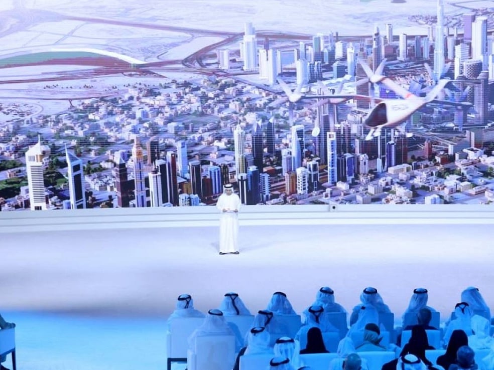 The future of transport in Dubai would be built around three interconnected dimensions: movement on the ground, in the skies and underground.
