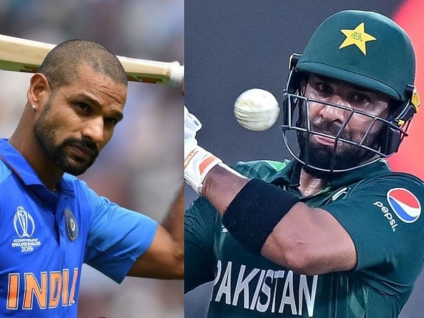 Shikhar Dhawan and Iftikhar Ahmed
