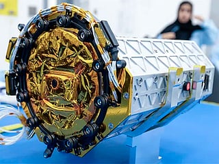 MBR Explorer is not designed to land on 269 Justitia. Instead, it carries a probe designed to separate from it. 