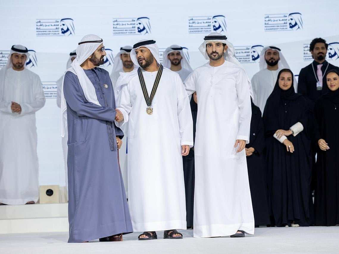 Mohammed bin Rashid honours Marwan bin Ghalita