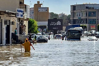 Severe floods in  Libya's capital Tripoli claimed three lives and disrupted schools and offices, leaving streets submerged as emergency crews battle rising waters.