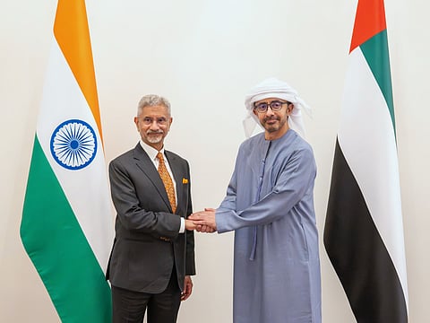 Abdullah bin Zayed, Indian External Affairs Minister discuss strategic bilateral relations