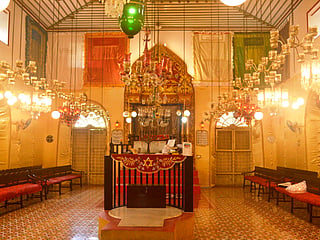 The Kadavumbhagam Synagogue in Ernakulam Market. Police in Kerala have arrested a man accused of setting fire to a nursery near the synagogue.