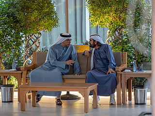 Sheikh Mohammed, Sheikh Mansour discuss UAE's growth