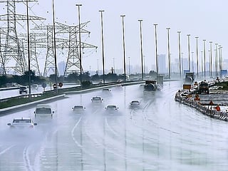 Rain lashes parts of UAE as NCM warns of flooding