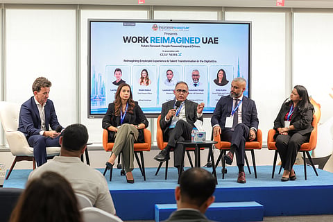 Industry experts speaking at the inaugural event of the four-month Work Reimagined series