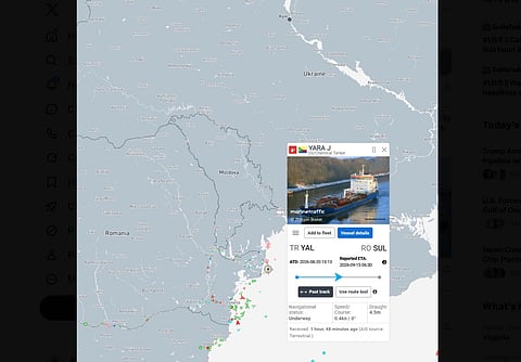 Tanker vessel YARA J, sailing under the flag of Comoros, has been struck by drones at the entry of the Sulina Canal, inside Romanian territorial waters, local media reports. This is the first such strike on a vessel inside NATO territorial waters.