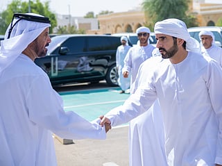 Sheikh Hamdan offers condolences on death of Al Ameri 