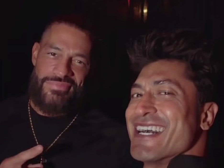 Roman Reigns and Vidyut Jammwal
