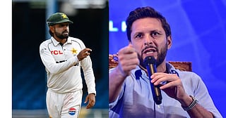 Babar Azam and Shahid Afridi