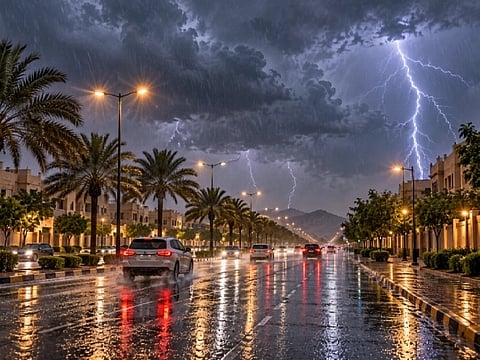 The affected areas include Mecca, Jazan, Asir, Al Baha, Hail, Al Jouf and the Northern Borders, while lighter to moderate rainfall is forecast across parts of Medina, Tabuk and the Eastern Province.