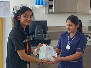 Dubai student turns clothing waste to community giving