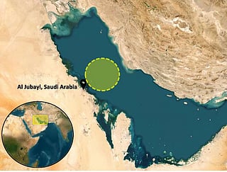 Tanker struck by unknown projectile off Saudi Arabia