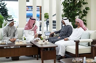President His Highness Sheikh Mohamed bin Zayed Al Nahyan on Sunday met with Prince Khalid bin Salman bin Abdulaziz Al Saud,  Saudi Arabia's Minister of Defence. Present were Sheikh Mansour bin Zayed Al Nahyan, Vice President, Deputy Prime Minister and Chairman of the Presidential Court, and Sheikh Tahnoon bin Zayed Al Nahyan, Deputy Ruler of Abu Dhabi and National Security Adviser.