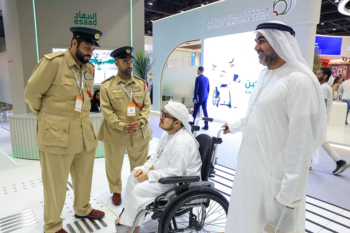 Dubai Police combines a Ferrari patrol with smart technology for inclusive services