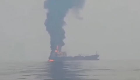 IRGC reports oil supertanker, carrying 2 million barrels of crude, 'hit a mine' while sailing an 'unauthorised' route off Oman