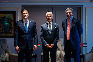 Abdullah bin Zayed joins UAE-US-India trilateral talks