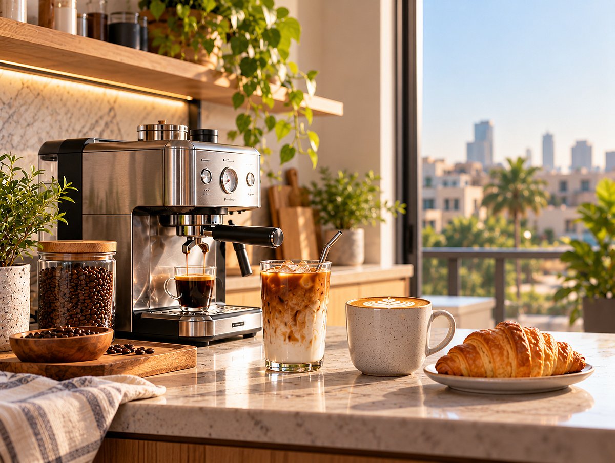 Café-style mornings minus the café-sized bill