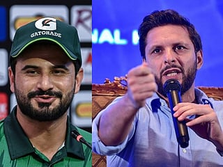 Sahibzada Farhan and Shahid Afridi
