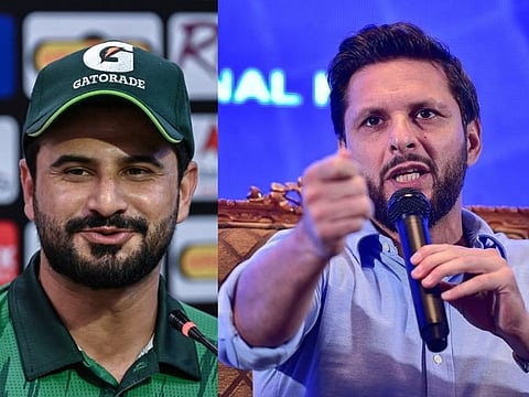 Sahibzada Farhan and Shahid Afridi