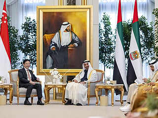 UAE, Singapore leaders discuss expanding bilateral ties