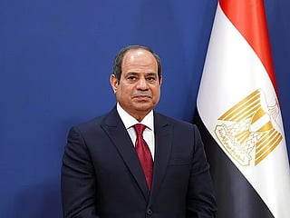 Egyptian President Abdel Fattah El Sisi said on Wednesday that Cairo's proposed military support for Riyadh was to "defend Saudi territory.