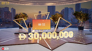 UAE Lottery show host Diala Makki during Lucky Day Draw No. 261021