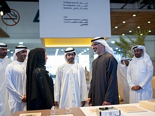 Khaled attends Abu Dhabi Future Health Summit 2026