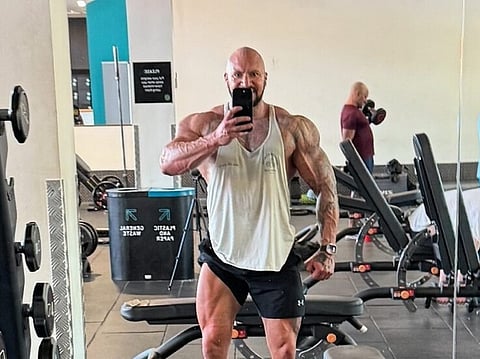 British bodybuilder British bodybuilder Mateusz Chmura, 33, tragically died after collapsing on stage during a national championship in Telford, England.