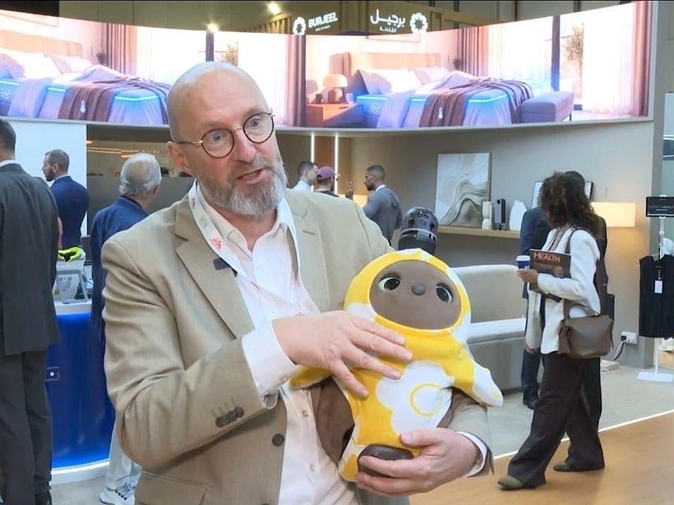 The AI-powered companion is being explored for elderly care and emotional support.