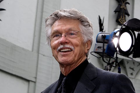 Tom Skerritt at the hand and footprints ceremony honoring producer Jerry Bruckheimer at Grauman's Chinese Theatre in Los Angeles on May 17, 2010. (AP Photo/Reed Saxon, File)
