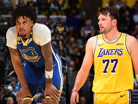 Yaxel Lendeborg and Luka Doncic