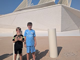 My boys fell in love with Abu Dhabi, and so did I