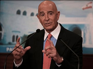 US Ambassador to Turkey and Special Envoy to Syria Tom Barrack 