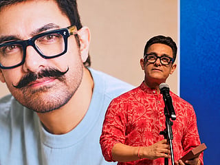 Bollywood actor Aamir Khan speaks at the Singapore International Film Festival, where he received the Screen Icon Award and became emotional while reflecting on his career, the personal sacrifices he made and the time he missed with his family.