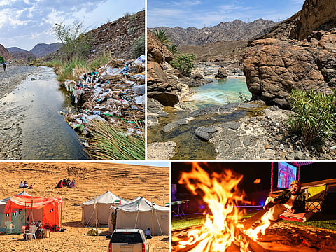 As the UAE camping season approaches, hikers urge visitors to keep natural spaces clean and respect wildlife