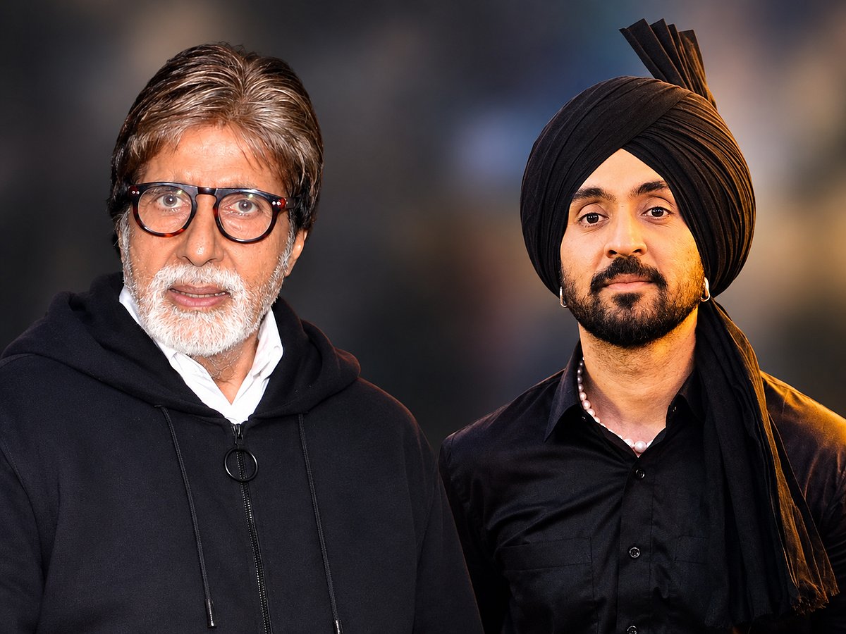 Amitabh Bachchan and Diljit Dosanjh. Mumbai Police are investigating a threatening email that reportedly mentioned Bachchan’s Mumbai residence, Jalsa, and Dosanjh’s scheduled concert at Mahalaxmi Racecourse on November 27.