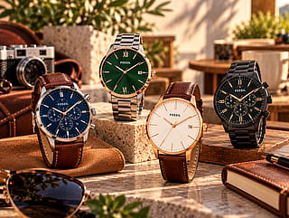 Timeless appeal, sophisticated details and accessible prices make Fossil watches worth exploring.
