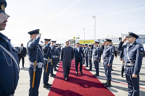 Crown Prince of Abu Dhabi concludes official visit to Greece