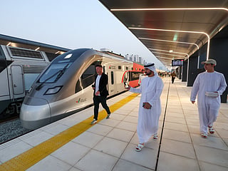 The awreness campaign encourages responsible behaviour as passenger trains become part of daily life in the UAE.