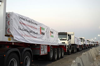 Ten trucks carrying 260 tonnes of essential supplies entered Gaza under Operation Gallant Knight 3.