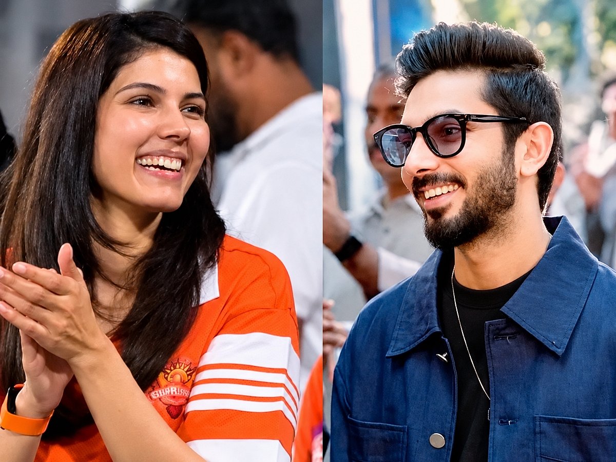 Kavya Maran, CEO of Sunrisers Hyderabad, and music composer Anirudh Ravichander. Reports of their wedding have drawn attention from the worlds of cricket, cinema and business.