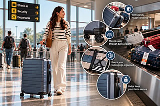 A reliable suitcase can make all the difference when travelling. Discover how smart features and durable designs help protect your luggage throughout the journey.