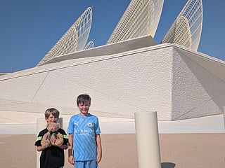 My boys fell in love with Abu Dhabi, and so did I