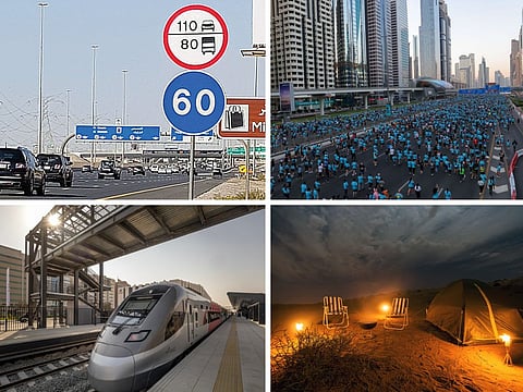 UAE in November 2026: New rules, Etihad Rail stations, Dubai road changes and major events