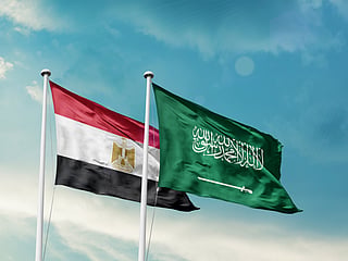 Egypt Saudi Arabia flag